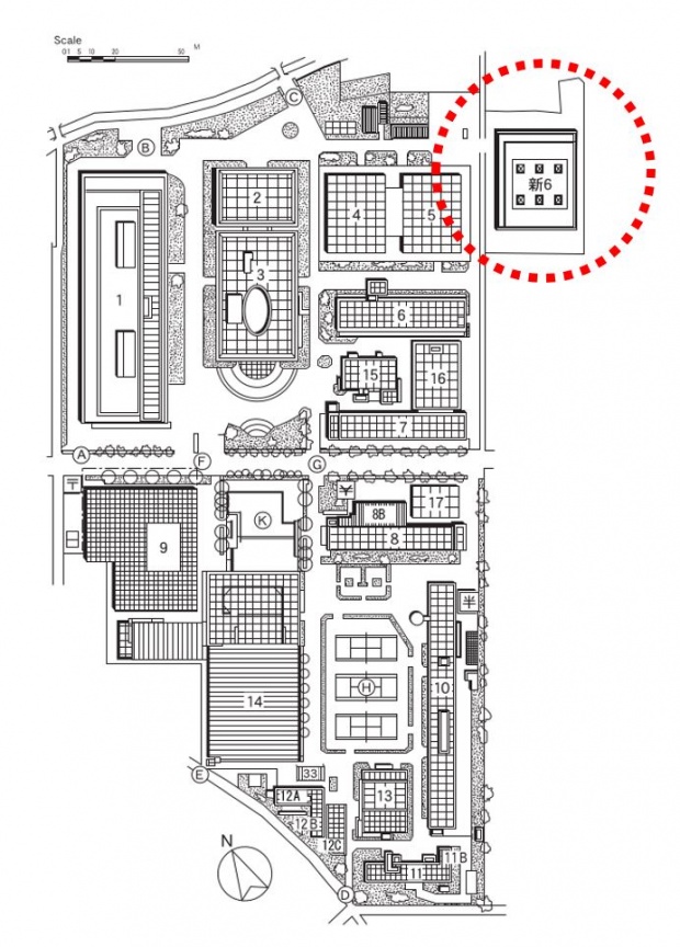 新6号館の配置